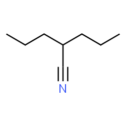ChemSpider 2D Image | 2-Propylvaleronitrile | C8H15N