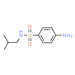 ChemSpider 2D Image | 4-Amino-N-isobutylbenzenesulfonamide | C10H16N2O2S