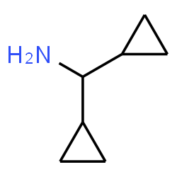 ChemSpider 2D Image | (dicyclopropylmethyl)amine | C7H13N