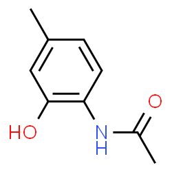 ChemSpider 2D Image | 2-Acetamido-5-methylphenol | C9H11NO2