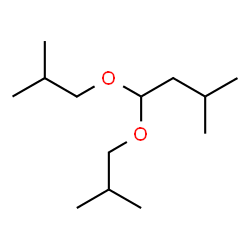 ChemSpider 2D Image | 1,1-Diisobutoxy-3-methylbutane | C13H28O2