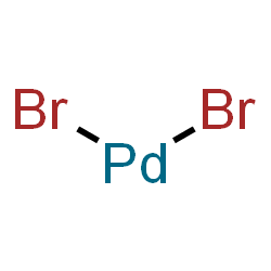 ChemSpider 2D Image | Palladium(II) bromide | Br2Pd