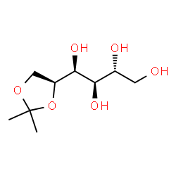 ChemSpider 2D Image | 1,2-O-Isopropylidene-D-glucitol | C9H18O6