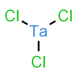 ChemSpider 2D Image | Tantalum(3+) trichloride | Cl3Ta