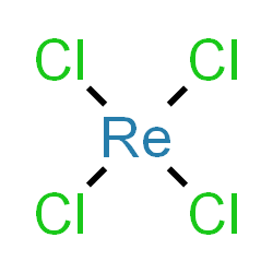 ChemSpider 2D Image | Rhenium(IV) chloride | Cl4Re
