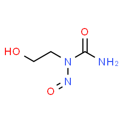ChemSpider 2D Image | N-(2-Hydroxyethyl)-N-nitrosourea | C3H7N3O3
