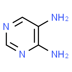ChemSpider 2D Image | 4,5-Diaminopyrimidine | C4H6N4