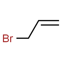 ChemSpider 2D Image | allyl bromide | C3H5Br