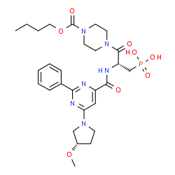 ChemSpider 2D Image | Selatogrel | C28H39N6O8P