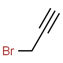 ChemSpider 2D Image | 3-Bromopropyne | C3H3Br