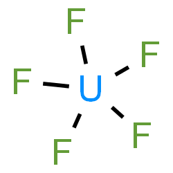 ChemSpider 2D Image | uranium pentafluoride | F5U