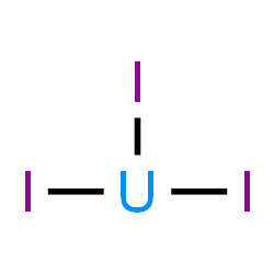 ChemSpider 2D Image | Uranium(III) iodide | I3U