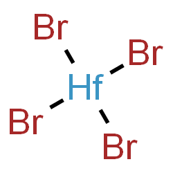 ChemSpider 2D Image | Hafnium bromide | Br4Hf