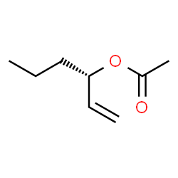 ChemSpider 2D Image | (3S)-1-Hexen-3-yl acetate | C8H14O2