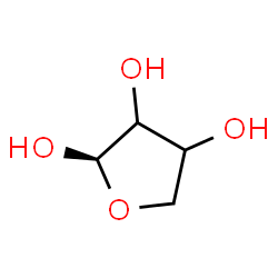 ChemSpider 2D Image | (2R)-Tetrahydro-2,3,4-furantriol | C4H8O4