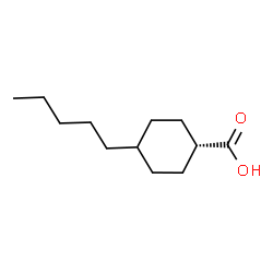 ChemSpider 2D Image | 4-Pentylcyclohexanecarboxylic acid | C12H22O2