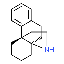 ChemSpider 2D Image | (13beta,14beta)-Hasubanan | C16H21N