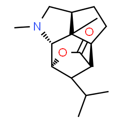 ChemSpider 2D Image | (8xi,9alpha,10beta,11xi)-Dendroban-12-one | C16H25NO2