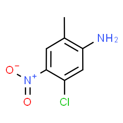 ChemSpider 2D Image | 5-Chloro-4-Nitro-O-Toluidine | C7H7ClN2O2