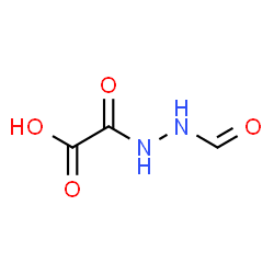 ChemSpider 2D Image | (2-Formylhydrazino)(oxo)acetic acid | C3H4N2O4