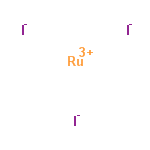 InChI=1/3HI.Ru/h3*1H;/q;;;+3/p-3