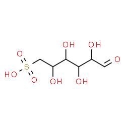 ChemSpider 2D Image | 6-Deoxy-6-sulfohexose | C6H12O8S