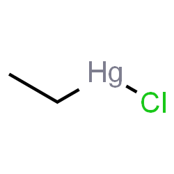 ChemSpider 2D Image | Chloro(ethyl)mercury | C2H5ClHg