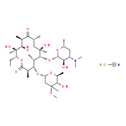 ChemSpider 2D Image | Erythromycin thiocyanate | C38H68N2O13S
