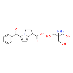 ChemSpider 2D Image | Ketorolac tromethamine | C19H24N2O6