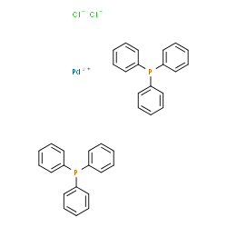 ChemSpider 2D Image | PdCl2(PPh3)2 | C36H30Cl2P2Pd