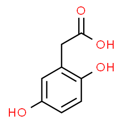 ChemSpider 2D Image | Homogentisic acid | C8H8O4