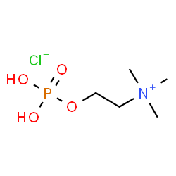 ChemSpider 2D Image | Choline phosphate chloride | C5H15ClNO4P