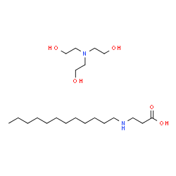 ChemSpider 2D Image | Triethanolamine Laurylaminopropionate | C21H46N2O5