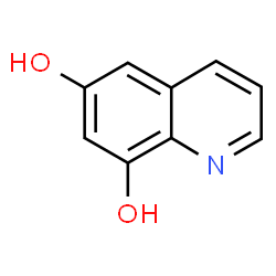 ChemSpider 2D Image | 6,8-Quinolinediol | C9H7NO2