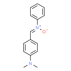 ChemSpider 2D Image | N,N-Dimethyl-4-{(Z)-[oxido(phenyl)-lambda~5~-azanylidene]methyl}aniline | C15H16N2O