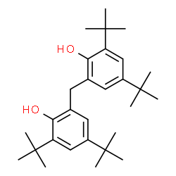 ChemSpider 2D Image | 2,2'-Methylenebis(4,6-di-tert-butylphenol) | C29H44O2