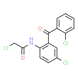 ChemSpider 2D Image | 2'-(2-CHLOROBENZOYL)-2,4'-DICHLOROACETANILIDE | C15H10Cl3NO2