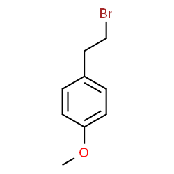 ChemSpider 2D Image | p-(2-bromoethyl)anisole | C9H11BrO