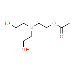 ChemSpider 2D Image | 2-(Bis(2-hydroxyethyl)amino)ethyl acetate | C8H17NO4
