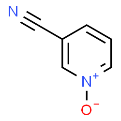 ChemSpider 2D Image | N-oxy-3-cyanopyridine | C6H4N2O