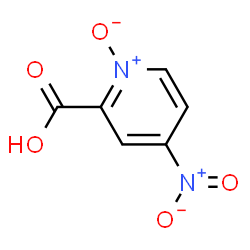 ChemSpider 2D Image | 4-Nitropicolinic acid N-oxide | C6H4N2O5