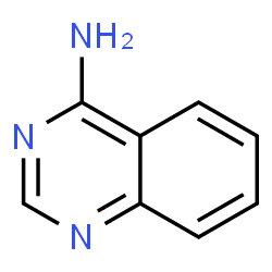 ChemSpider 2D Image | 4-Quinazolinamine | C8H7N3