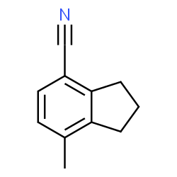 ChemSpider 2D Image | 7-methyl-4-indancarbonitrile | C11H11N