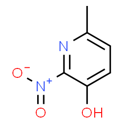 ChemSpider 2D Image | 6-Methyl-2-nitro-3-pyridinol | C6H6N2O3