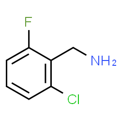 ChemSpider 2D Image | 2-Chloro-6-fluorobenzylamine | C7H7ClFN