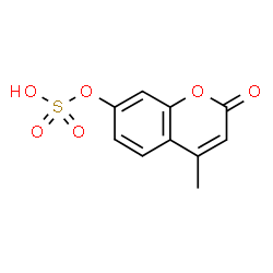 ChemSpider 2D Image | 4-methylumbelliferyl sulfate | C10H8O6S
