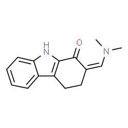 ChemSpider 2D Image | (2Z)-2-[(Dimethylamino)methylene]-2,3,4,9-tetrahydro-1H-carbazol-1-one | C15H16N2O