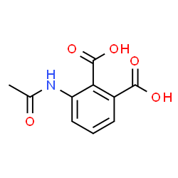 ChemSpider 2D Image | 3-Acetamidophthalic acid | C10H9NO5