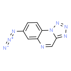 ChemSpider 2D Image | 7-Azidotetrazolo[1,5-a]quinoxaline | C8H4N8