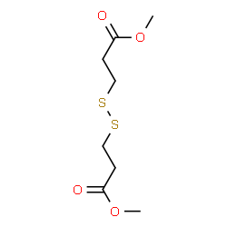ChemSpider 2D Image | Dimethyl 3,3'-Dithiodipropionate | C8H14O4S2